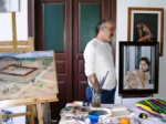 Osman Keten in his studio